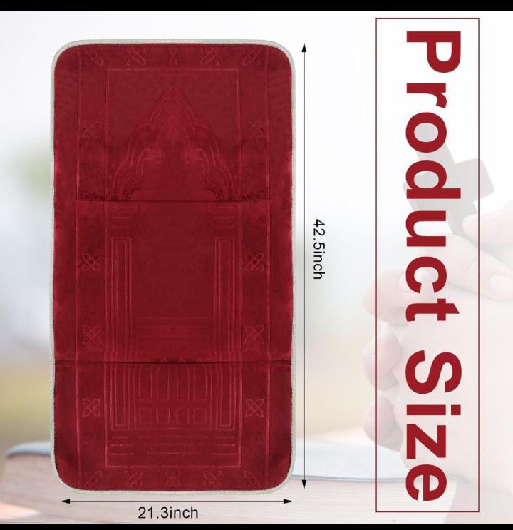 Comfort Rest Prayer Mat with Back Support